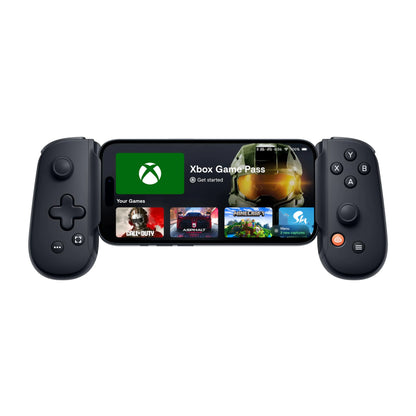 BACKBONE One Mobile Gaming Controller for iPhone (Lightning) - PlayStation Edition - 2nd Gen - Turn Your iPhone into a Gaming Console - Play Xbox, PlayStation & More (3 Months Apple Arcade Included)