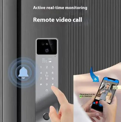 Face Recognition Fingerprint Password Smart Door Lock